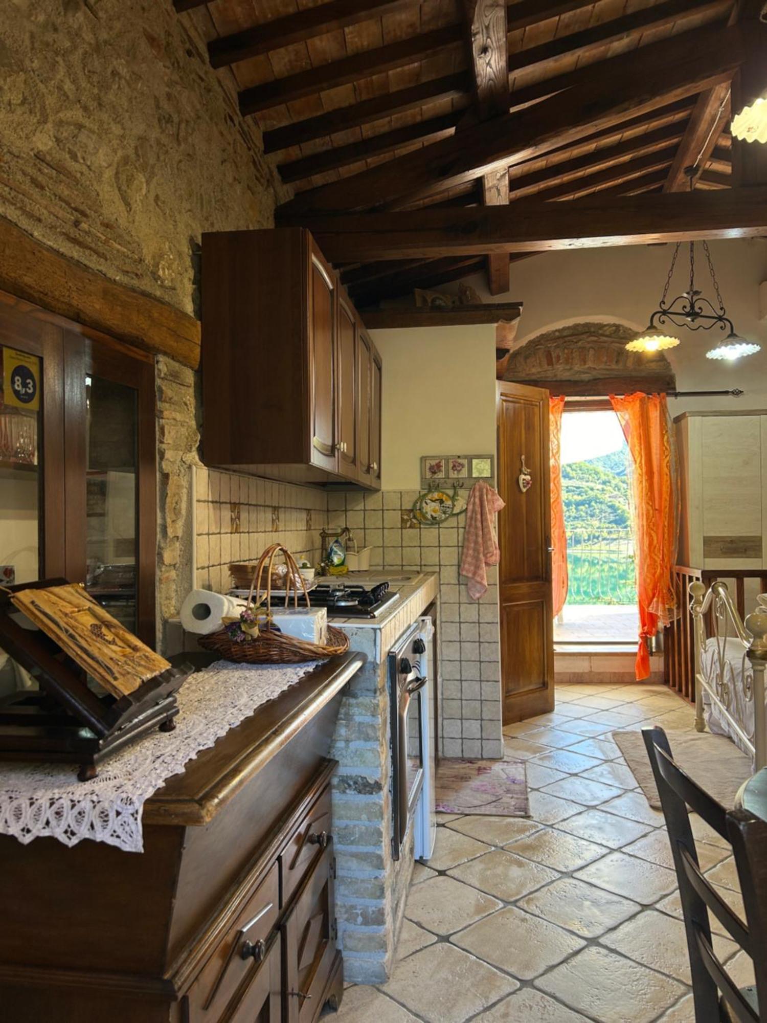 B&B La Casetta Sul Lago Colle di Tora エクステリア 写真