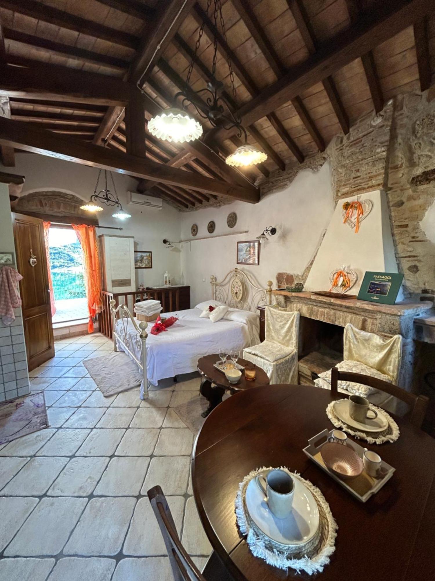 B&B La Casetta Sul Lago Colle di Tora エクステリア 写真